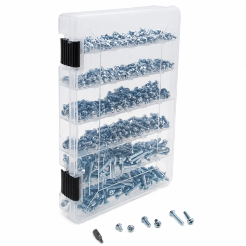 10-32 Round Head Tri-Drive Machine Screw Kit Electrical H1 TRMK1032