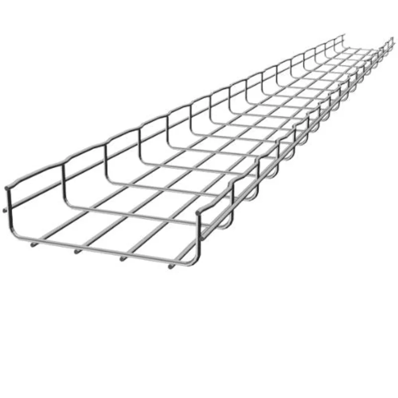 10 Feet U-Profile Electro Zinc Carbon Steel Wire mesh Cable Tray CF105/600BL