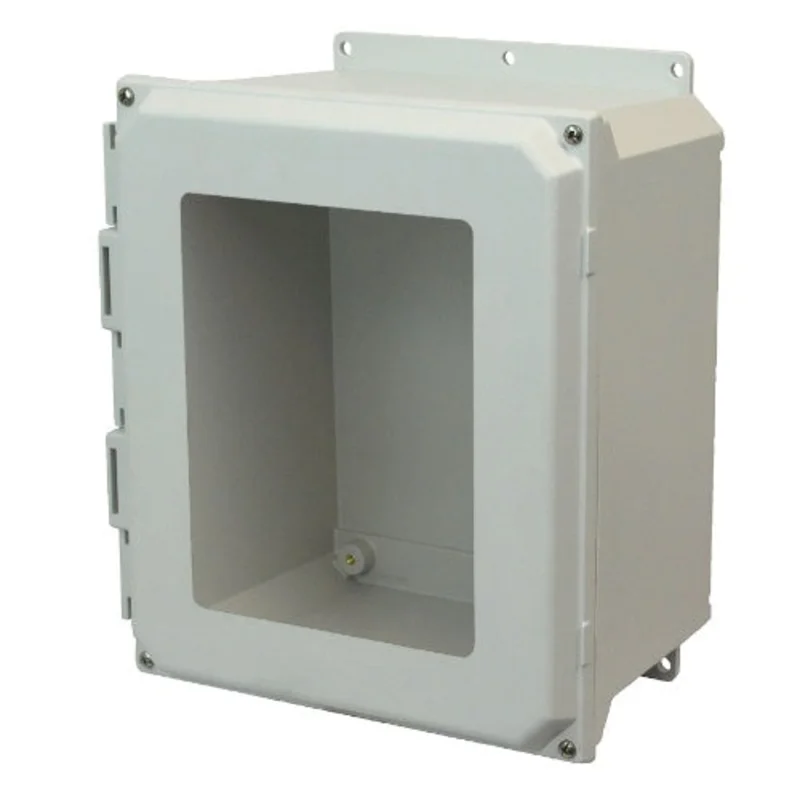 10 Inch Depth Solid Fiberglass ULTRALINE AMU Series JIC Size Enclosure AMU1860WF