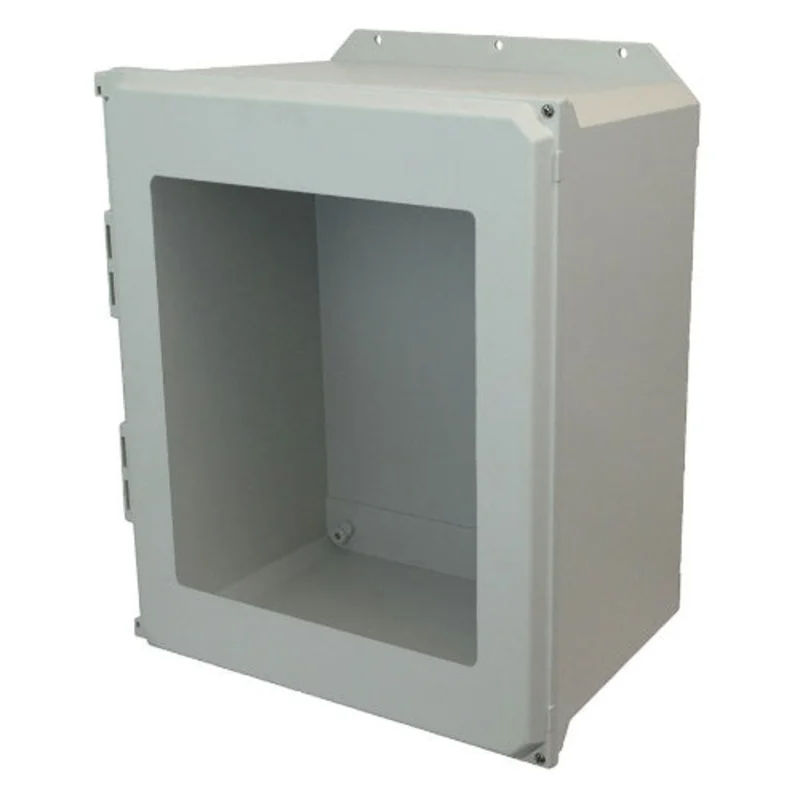 10 Inch Depth ULTRALINE AMU Series JIC Size Fiberglass Enclosure AMU2060HWF