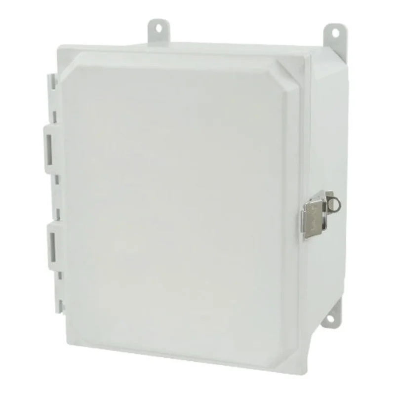 10 Inch Height Metal Snap Latch Fiberglass Enclosure AMU1086L