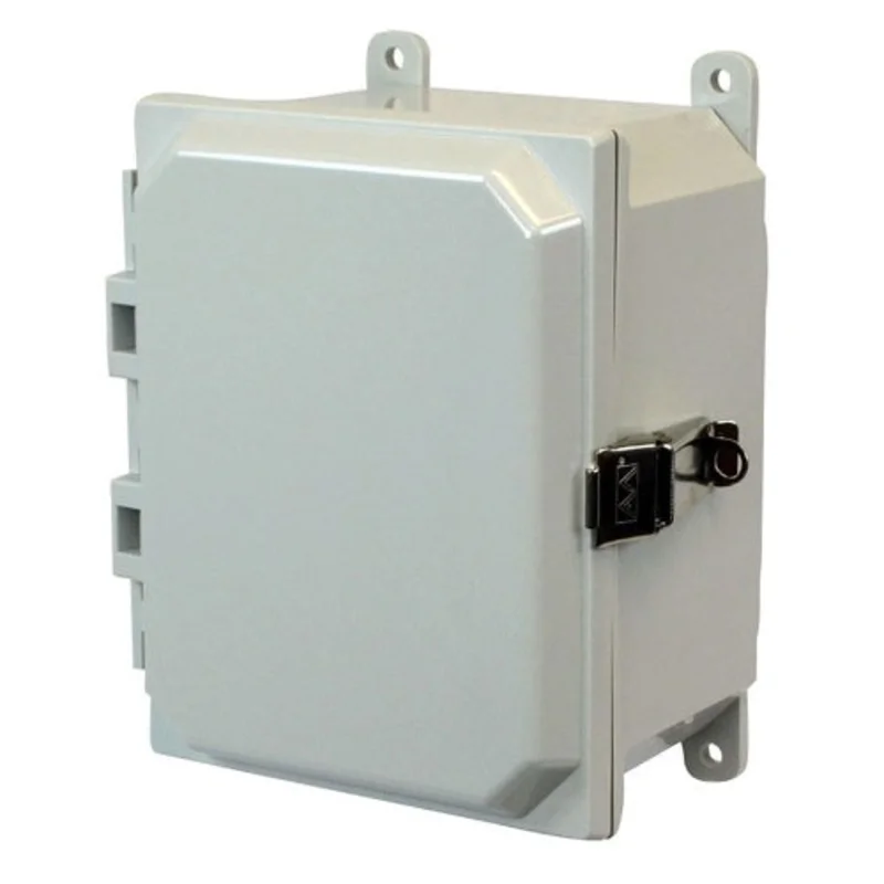 10 Inch Height POLYLINE AMP Series JIC Size Polycarbonate Enclosure AMP1084L