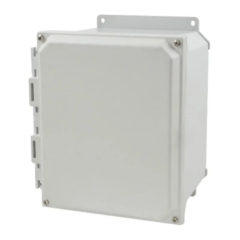 10 Inch Height ULTRALINE AMU Series JIC Size Fiberglass Enclosure AMU1086F