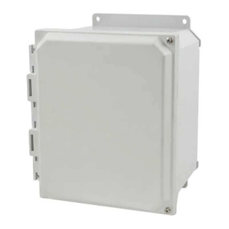 10 Inch Height Wall Mount ULTRALINE AMU Series JIC Size Fiberglass Enclosure AMU1086HF