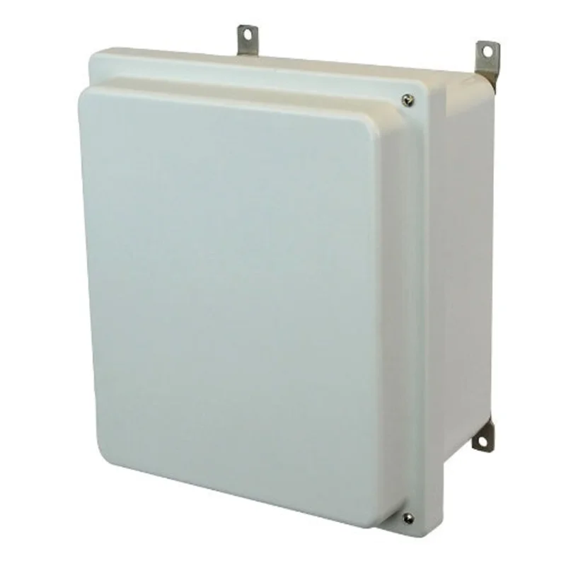 10 Inch Width AM-R Series JIC Size Fiberglass Enclosure AM1206RH