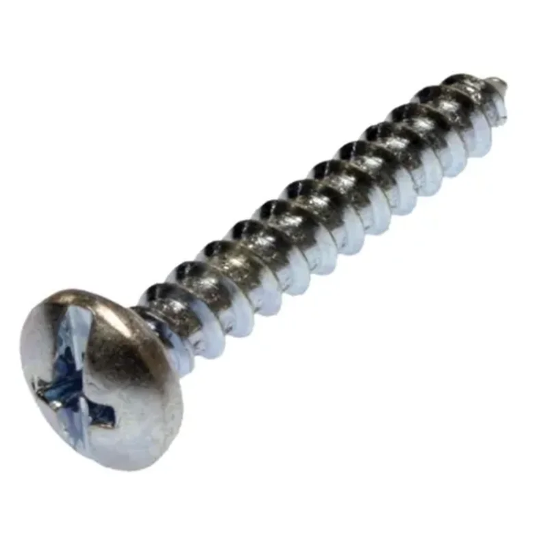 10 x 1-1/2 Inch Pan Head Combination Screw Sheet Metal A Point Steel Zinc JTS30 (Pack of 100)