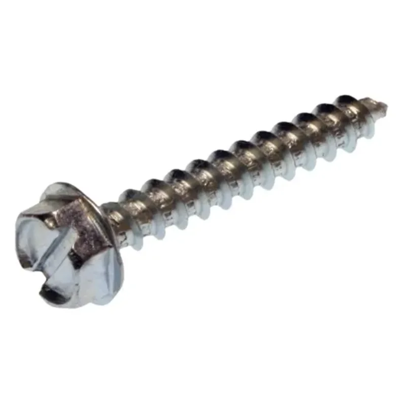 10 x 1-1/4 Inch Heavy Duty Hex Head Sheet Metal Screw Designed for Strong Grip JDS183 (Pack of 100)