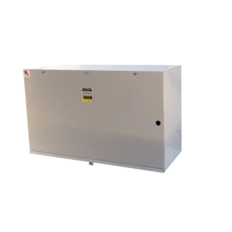 10" x 10" x 5" Service End Box 14 Gauge Galvanized Steel Gray Finish