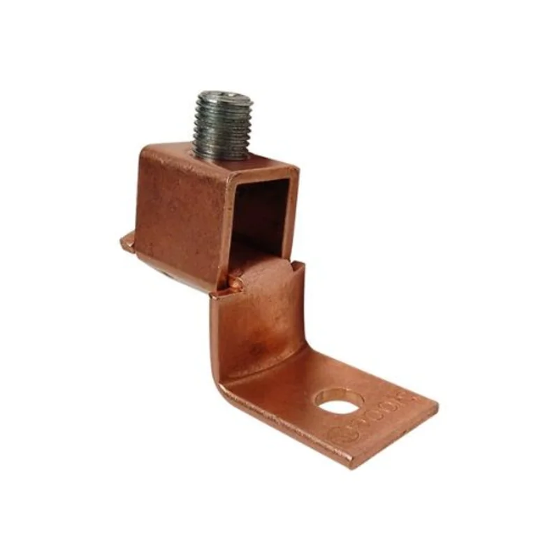 1000 MCM600 MCM Single Offset 650 Amp Copper Wire Terminal Lug 90528
