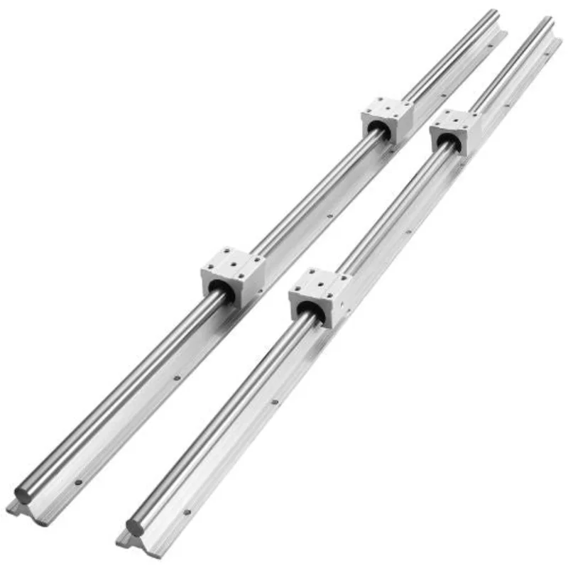 1000 mm Linear Guide Rail Set  and 20 mm Slide Blocks (4 PCS) SBR20-C 1000L