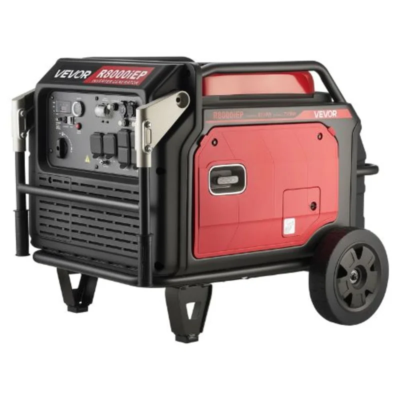 10000W Peak Inverter Generator 6800W Operating Remote Start Gas Powered RV Ready with CO Sensor and Long Run Time