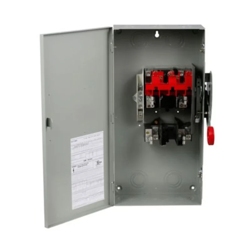 100A 240VAC 100KAIC 3 Wire Heavy Duty Steel Safety Switch DH323FGK