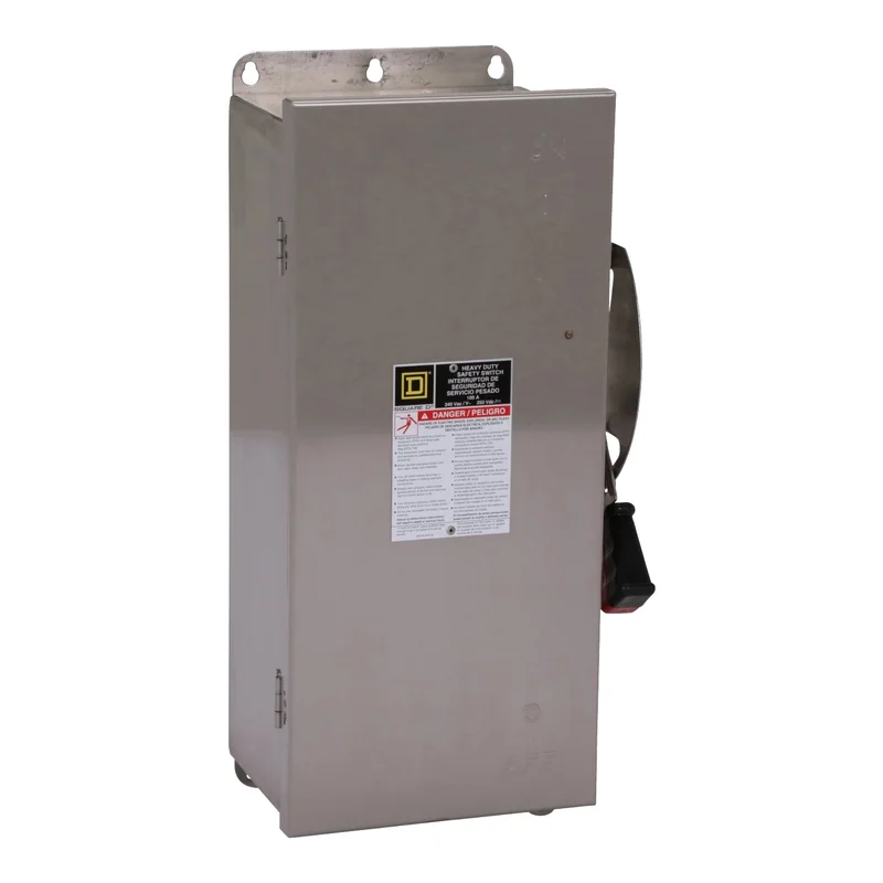 100A 240VAC 240V Fusible Heavy Duty Safety Switch H223DS