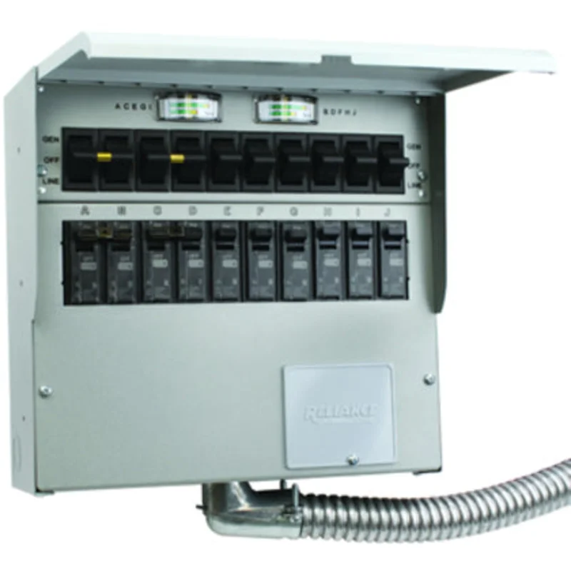 100A 250VAC Single Phase Manual Transfer Switch A510C