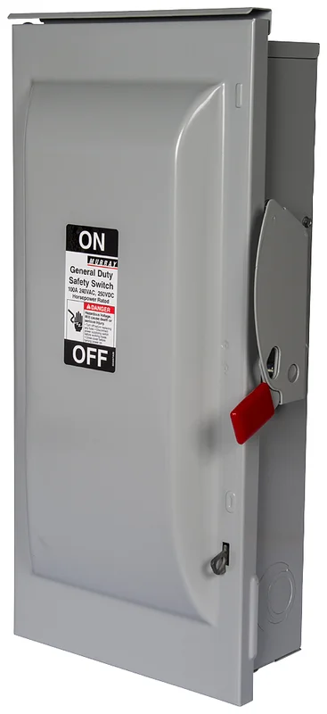 100A 250VDC NEMA 3R General Duty Safety Switch GNF323R