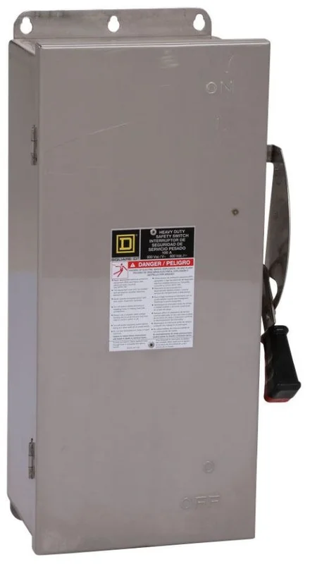 100A 600V 200KA Surface Disconnect Safety Switches H363SS