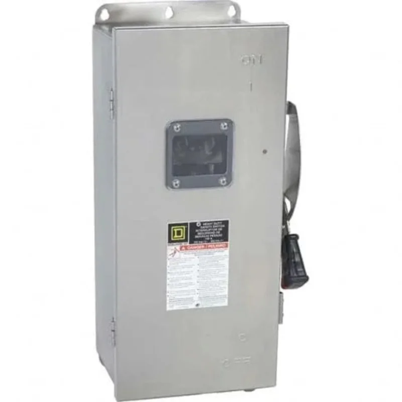 100A 600V 3 Phase Surface Disconnect and Safety Switch H363DSVW