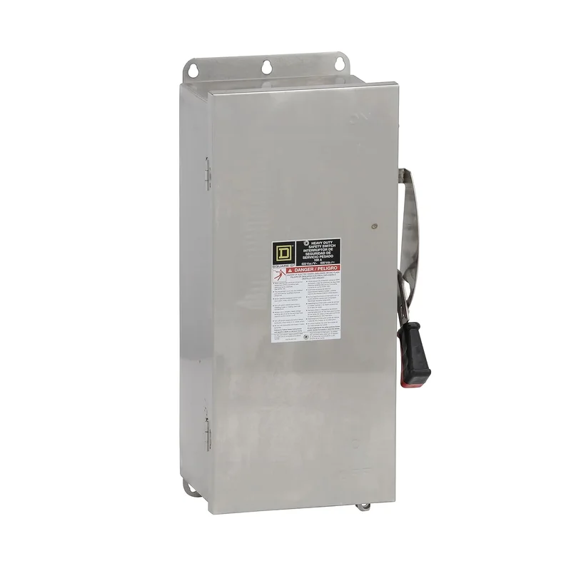 100A 600VAC 200KA 3 Pole Surface Heavy Duty Safety Switch HU363DS
