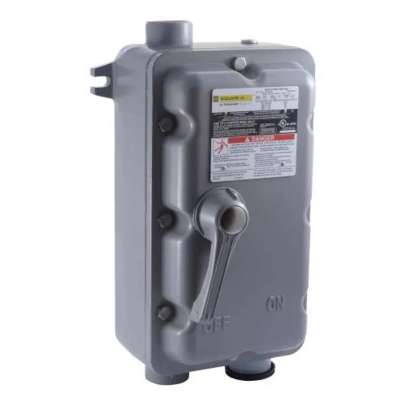100A 600VAC 250VDC 10KA Single Heavy Duty Safety Switch H100XFA