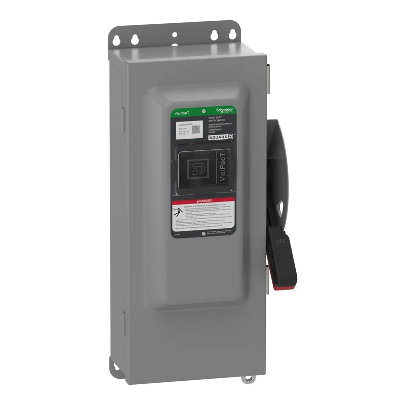 100A 600VAC 3 Pole Heavy Duty Safety Switch VH362AWKGL