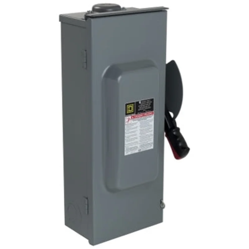 100A 600VAC 3PST Heavy Duty Safety Switch HU363N