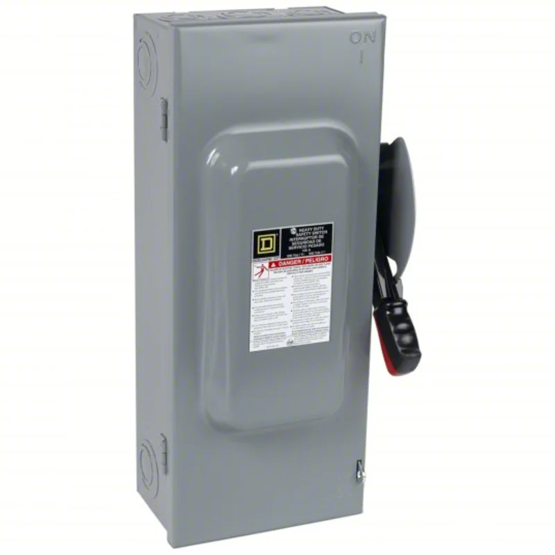100A 600VAC 3PST Single Throw Safety Switch H363EI