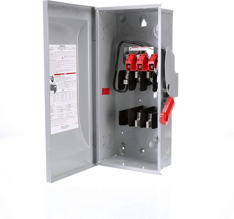 100A 600VDC 2 Pole Single Heavy Duty Safety Switch HF263