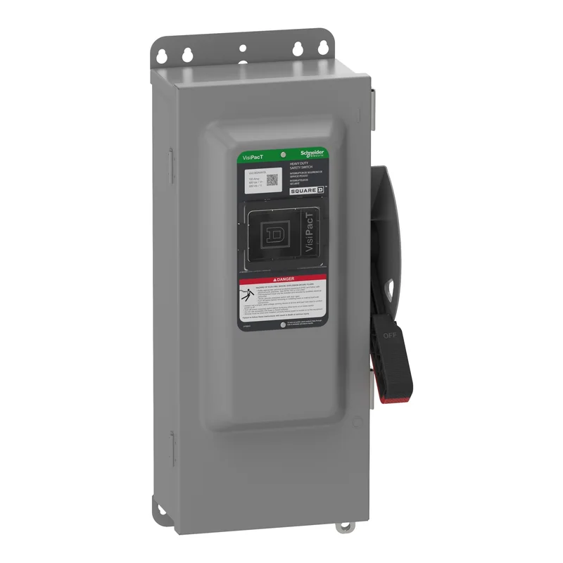100A 600VDC Non Fusible Heavy Duty Safety Switch VHU363AWKGL