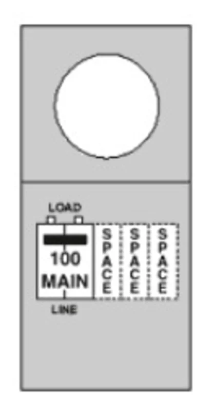100A Metered Temporary Power Outlets M101CP6HP