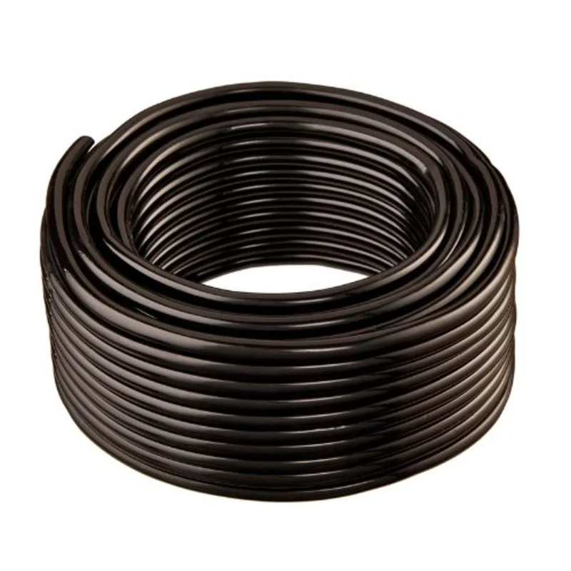 100FT Black Flexible Vinyl Tubing 1/4" ID x 3/8" OD, BPA-Free & Non-Toxic