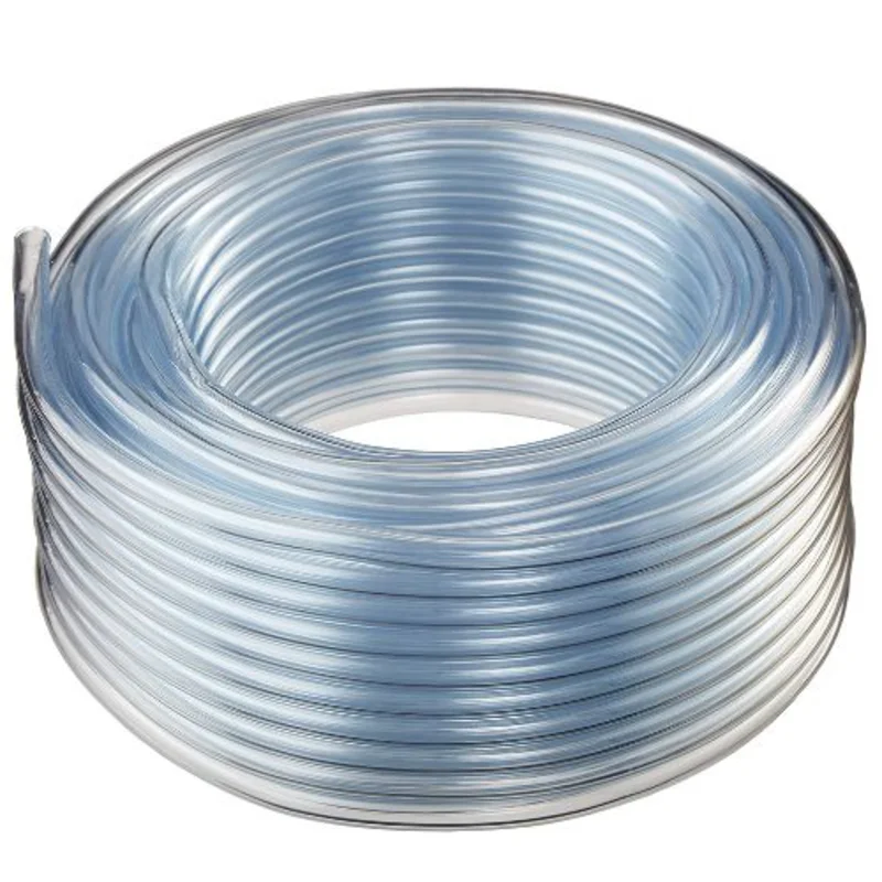100FT Clear Flexible Vinyl Tubing 1/2" ID x 3/4" OD, BPA-Free & Non-Toxic