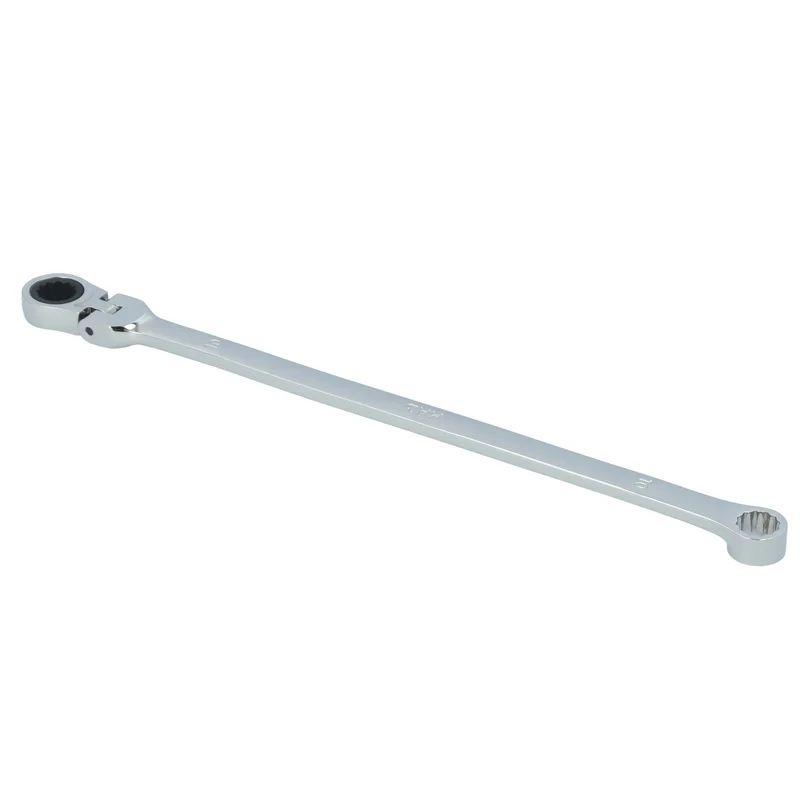 10mm XL Double Box Flex Head Ratcheting Wrench - 12 pt.