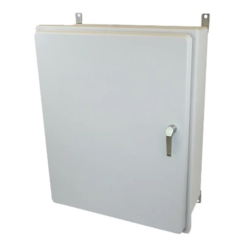 11.75 Inch Length Solid Wall Mount Control Series Fiberglass Enclosure AM30240R3PT