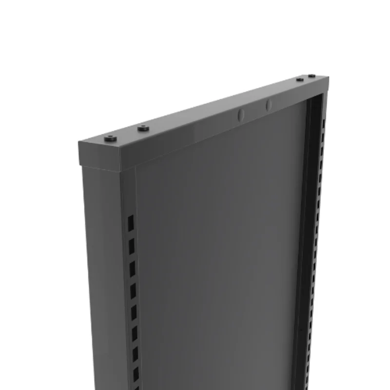11 Length Aspect Gondola Panel Replacement End Cap Matte Black APWCN4MAB