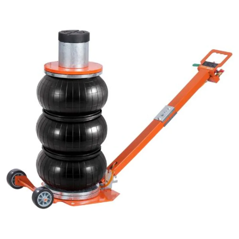 11000 lbs Triple Bag Air Jack for Cars Garages Repair ZG-A+