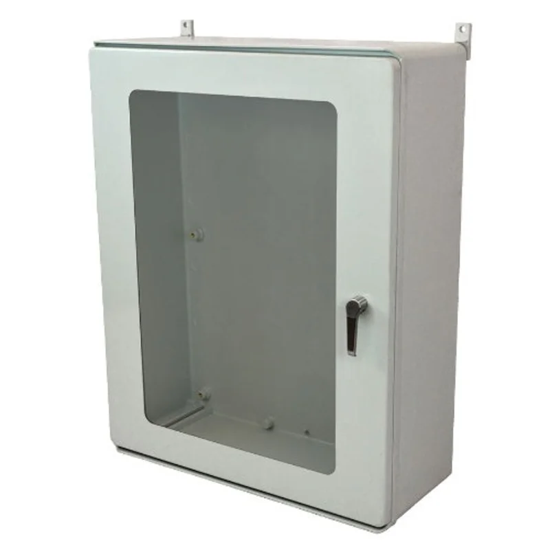 12 Inch Depth Control Series Fiberglass Enclosure with Windows AMXL403212L3PTW
