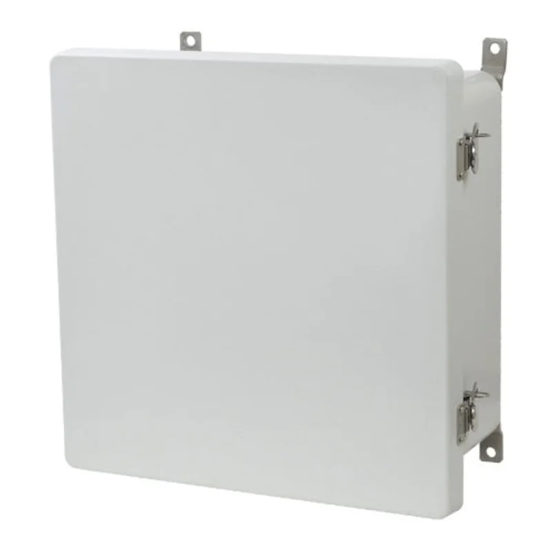 12 Inch Width Twist Padlocking AM Series JIC Size Fiberglass Enclosure AM1226T