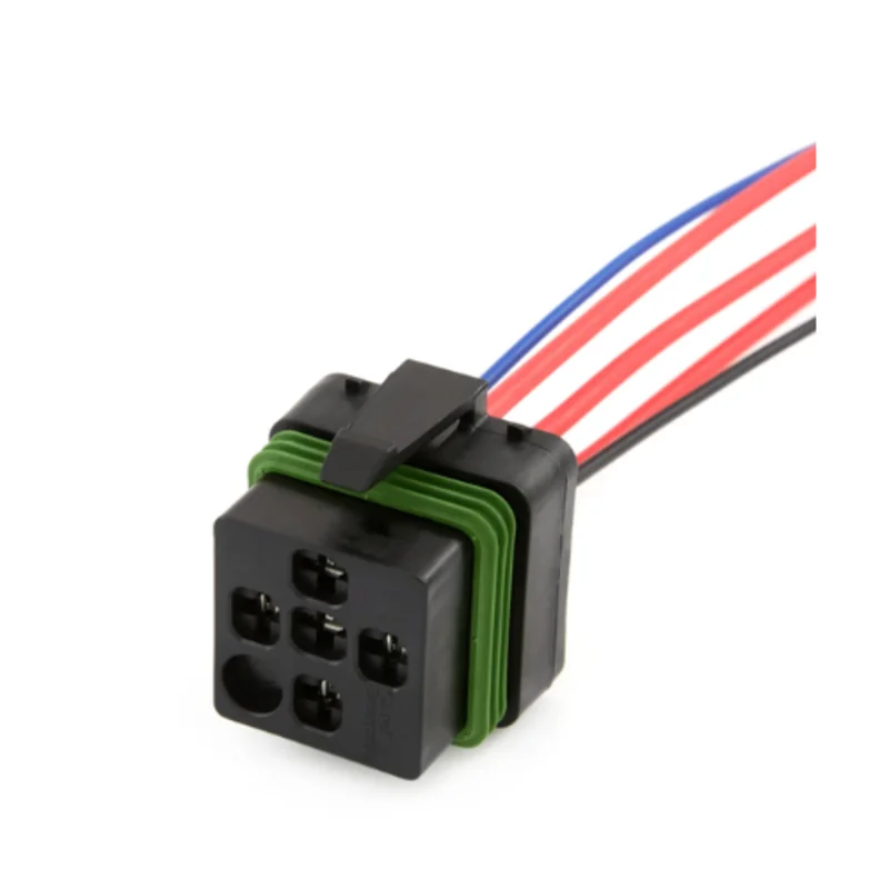 12 Inch Wire Leads Mini ISO Relay Connector 75342