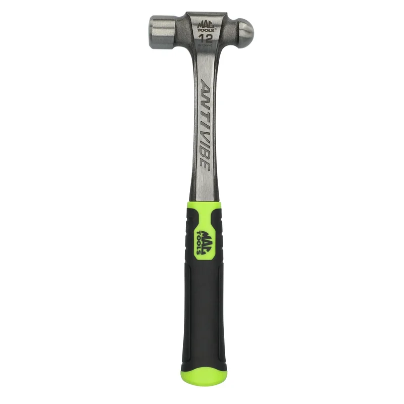 12 oz. Anti-Vibe Ball Peen Hammer - Hi-Vis Green