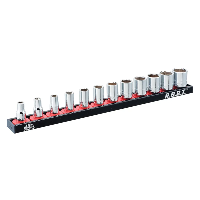 12-PC. 1/4" Drive Standard Metric R.B.R.T. Socket Set