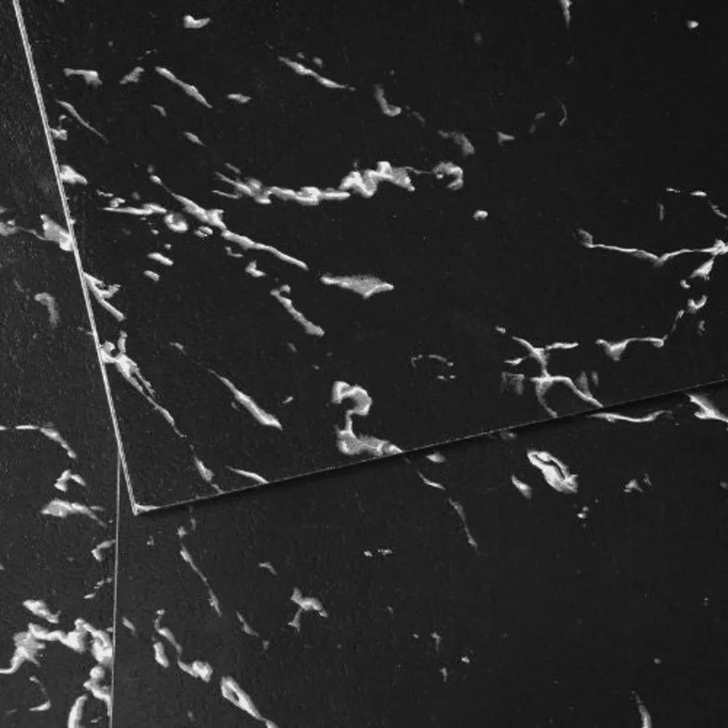 12 x 12 Self Adhesive Black Marble for Kitchen and Living Room WB-XC613-1