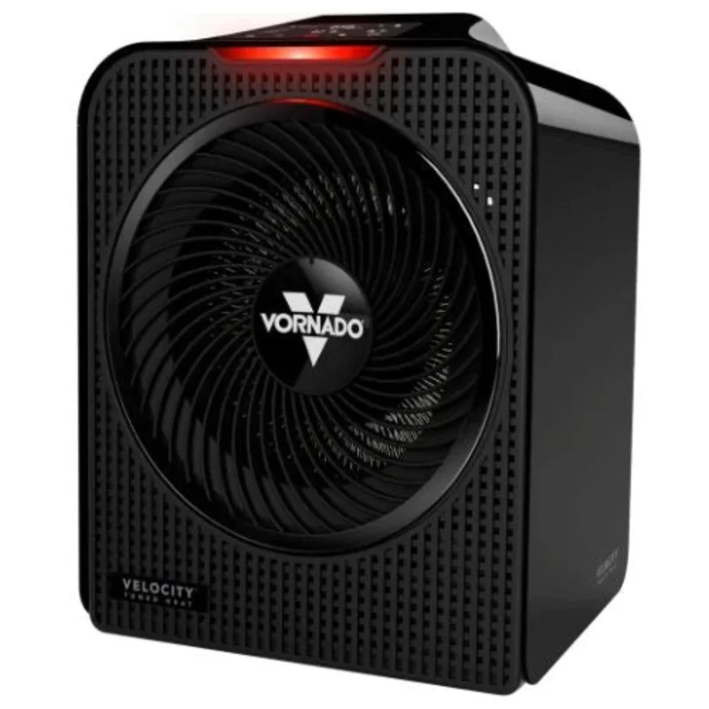 120V 1500W 5 Whole Room Space Heater with Digital Adjustable Thermostat Black