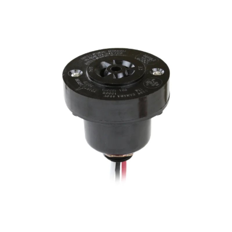 125VAC Plastic Photo Control Thin Locking Replacement Receptacle P121