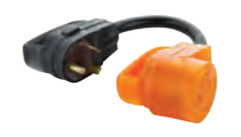 125VAC TT-30P Orange Generator Adapter Cord ACRV52
