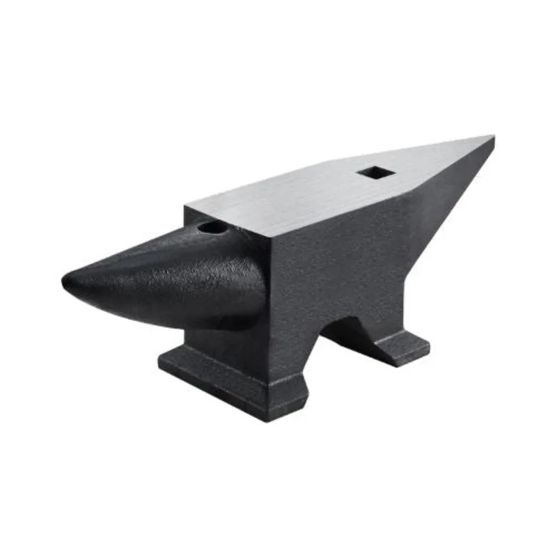 132 LBS Single Horn Anvil Cast Steel for Bending and Shaping 132BLACK