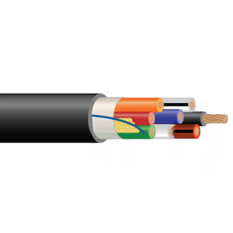 14 AWG 12C Copper FR-XLPE CPE Jacket Control Cable 600V