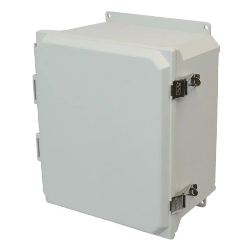 14 Inch Height ULTRALINE AMU Series JIC Size Fiberglass Enclosure AMU1426LF