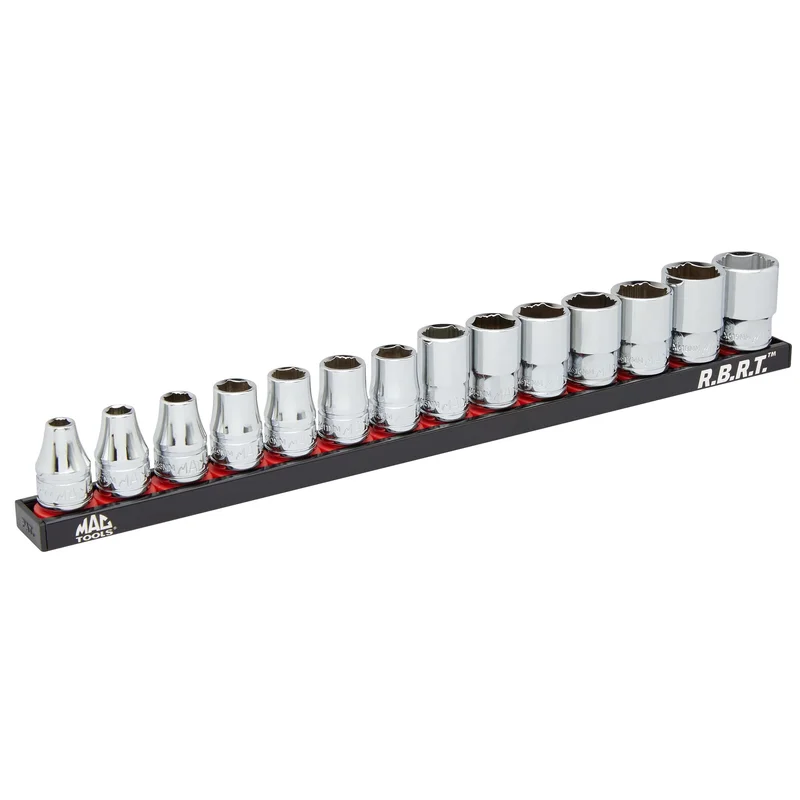 14-PC. 3/8" Drive Standard Metric R.B.R.T. Socket Set