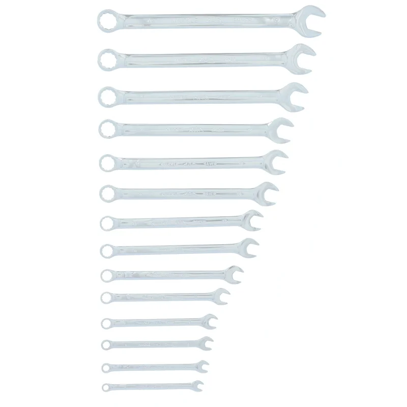 14-PC. Knuckle Saver Metric Combination Wrench Set