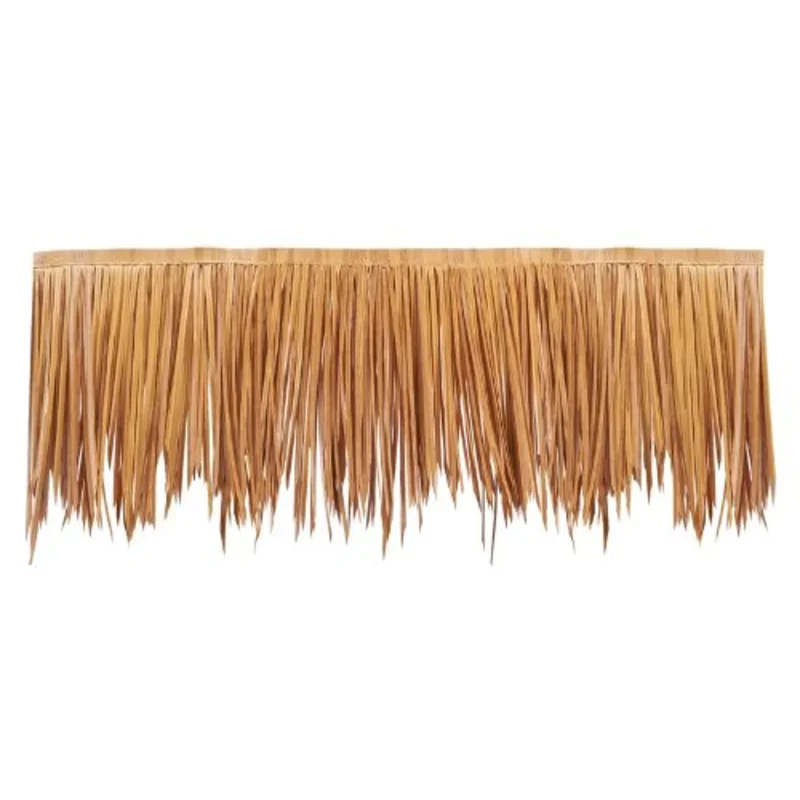 15-16 X 393.6 Inch Mexican Style Tiki Hut Grass Skirt Roof and Artificial Thatch Roofing T505540-10
